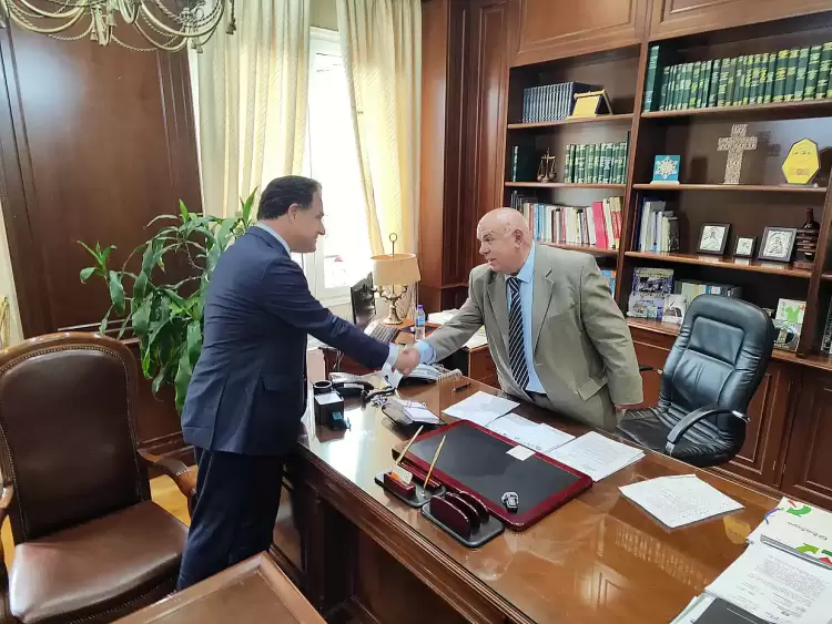 Ο Δήμαρχος Γρεβενών με τον Άδωνι Γεωργιάδη