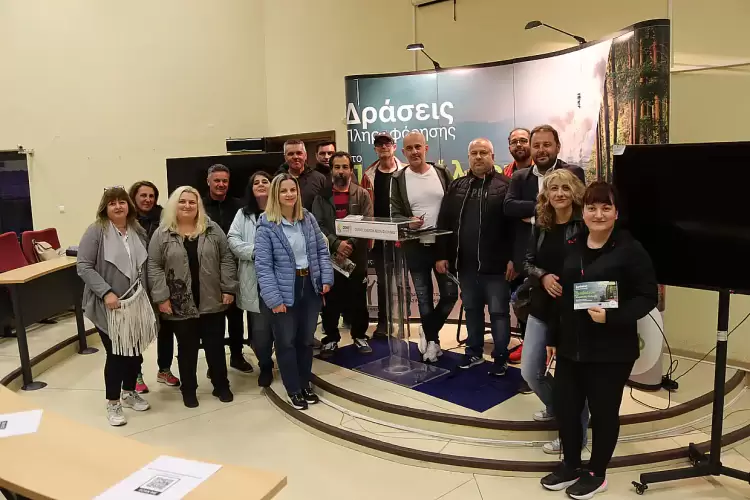 Επίσκεψη του Εσπερινού ΕΠΑΛ Φλώρινας στο Εκπαιδευτικό Κέντρο ΑΠΕ στον Φιλώτα