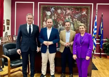 Περιοδεία του ΥΜΑΘ Στάθη Κωνσταντινίδη στην Π.Ε. Καστοριάς