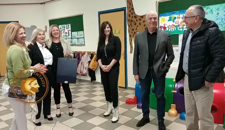 Προσφορά εξοπλισμού και δώρων από την Digea στο Ειδικό Νηπιαγωγείο Αμυνταίου