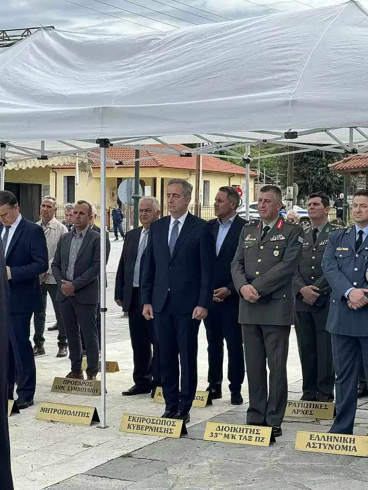 Στάθης Κωνσταντινίδης: «Εύζωνος σημαίνει ήρωας, ανυποχώρητος προστάτης των συνόρων και των ιδεωδών της πατρίδας μας»