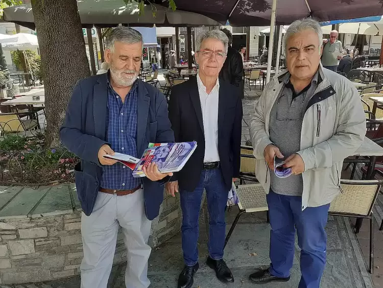 Στην Κοζάνη ο Κασίμης της Νέας Αριστεράς, επισκέψεις και συναντήσεις με φορείς