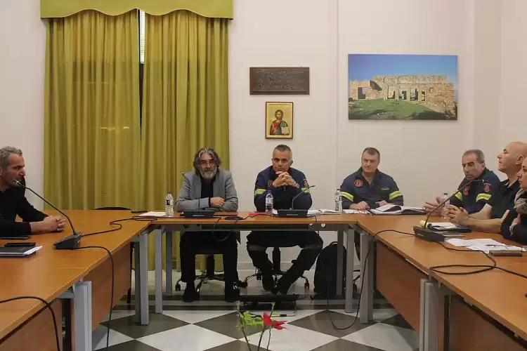 Συνεδρίαση του Συντονιστικού Τοπικού Οργάνου Πολιτικής Προστασίας Δήμου Σερβίων για την αντιπυρική περίοδο 2024