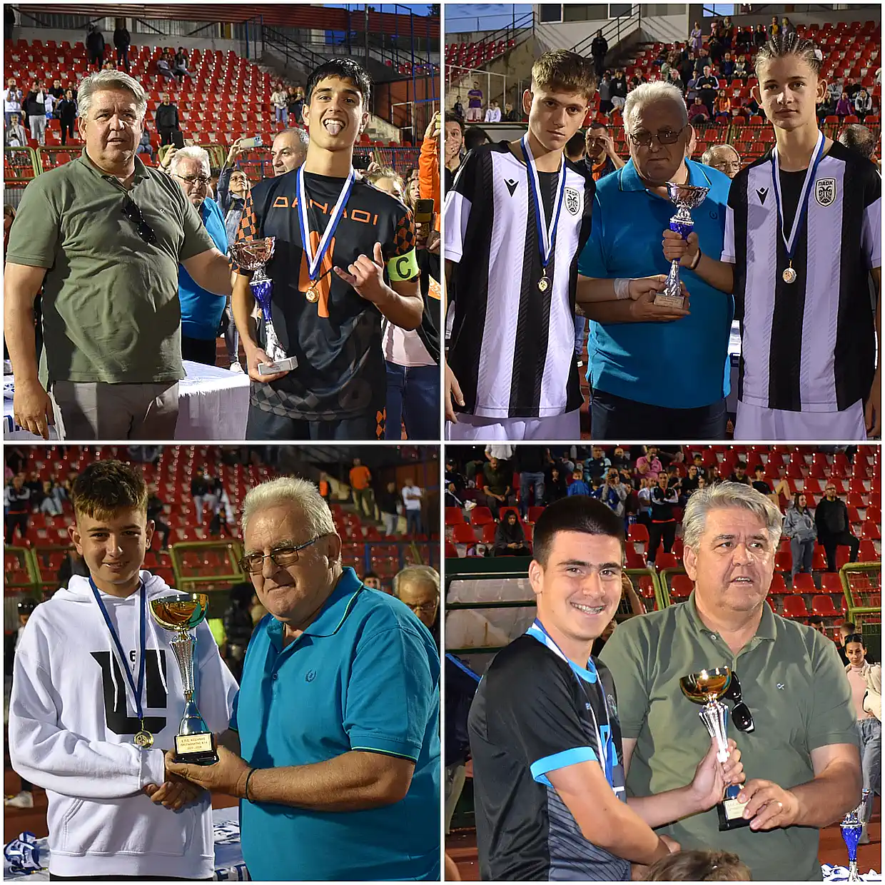 Τελικοί παιδικών πρωταθλημάτων Κ14 και Κ16 Το σήκωσαν οι Δαναοί ( Κ16) και ο ΠΑΟ Κοίλων (Κ14) (φώτο) Τελικοί παιδικών πρωταθλημάτων Κ14 και Κ 16 Το σήκωσαν οι Δαναοί ( Κ16) και ο ΠΑΟ Κοίλων (Κ14)