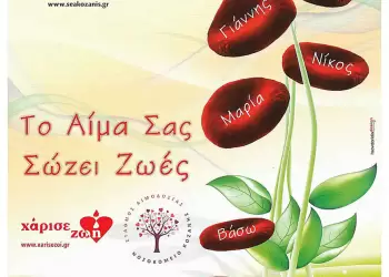 Αιμοδοσία στο Τσοτύλι για την Παγκόσμια ημέρα Εθελοντή Αιμοδότη 