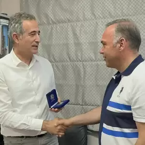 Επίσκεψη του ΥΜΑΘ Στάθη Κωνσταντινίδη στη Θάσο με κλιμάκιο της Νέας Δημοκρατίας