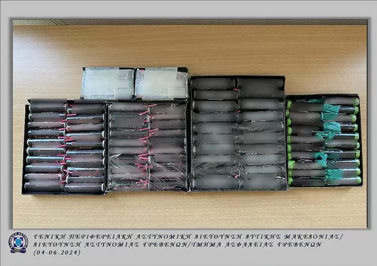 Γρεβενά: Συνελήφθη 49χρονος για παράβαση της νομοθεσίας περί βεγγαλικών 