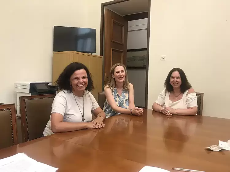 Καλλιόπη Βέττα: Συνάντηση με Πανελλήνια Ομοσπονδία Ξεναγών