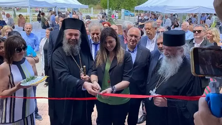 Η Σοφία Ζαχαράκη εγκαινίασε τις εγκαταστάσεις του νέου Κέντρου διημέρευσης και υποστηριζόμενης διαβίωσης ΑμεΑ Πτολεμαΐδας