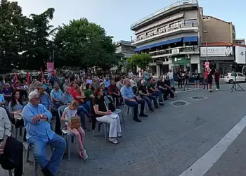 Το μήνυμα για πιο ισχυρό ΚΚΕ στάλθηκε από τη μαζική προεκλογική συγκέντρωση του ΚΚΕ στην Κοζάνη
