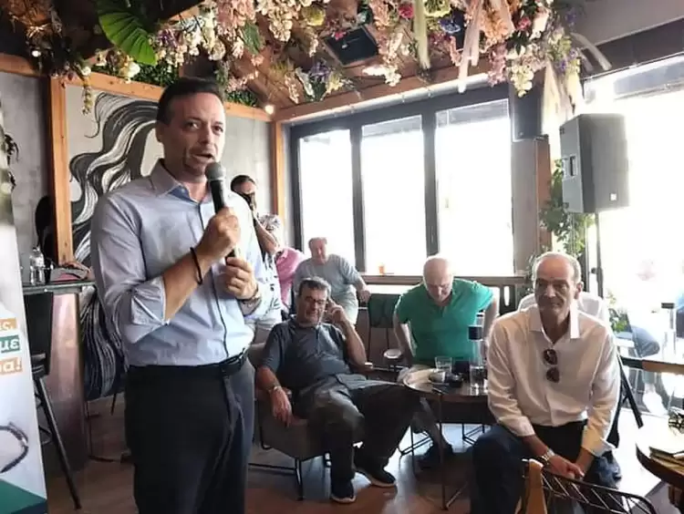 Ο Χάρης Δούκας στην Κοζάνη “Η μετάβαση θα γίνει για εσάς χωρίς εσάς…”