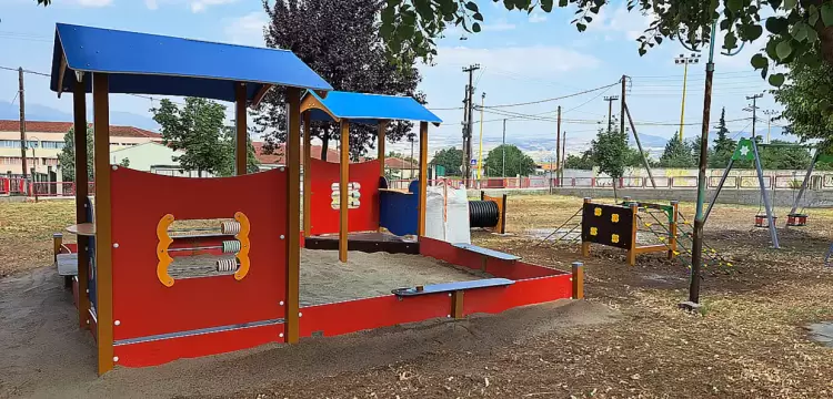 Νέα παιδική χαρά στον 1ο Παιδικό Σταθμό Σερβίων