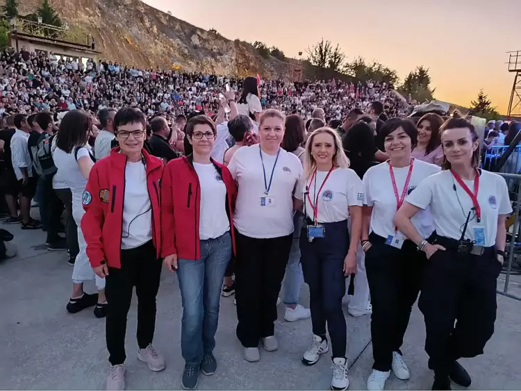 Οι εθελοντές  της Ελληνικής Ομάδας Διάσωσης Παράρτημα Κοζάνης