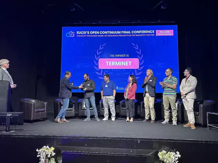 Βραβείο Στρατηγικών Συνεργασιών (strategic Liaisons) στο έργο Terminet/ Horizon 2020 με συντονιστή το Πανεπιστήμιο Δυτικής Μακεδονίας