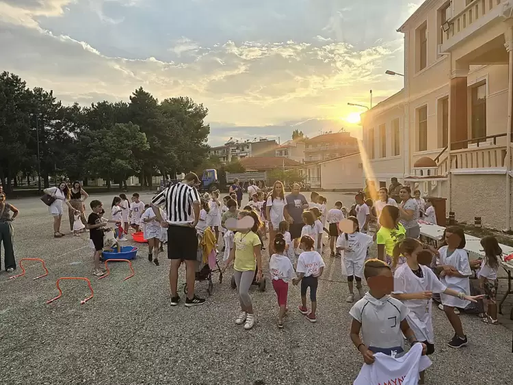 Γιορτή χρωμάτων στο Αμύνταιο, με τη συμμετοχή του ΚΔΑΠ AbebablΩm της Αγάπης Χατζή