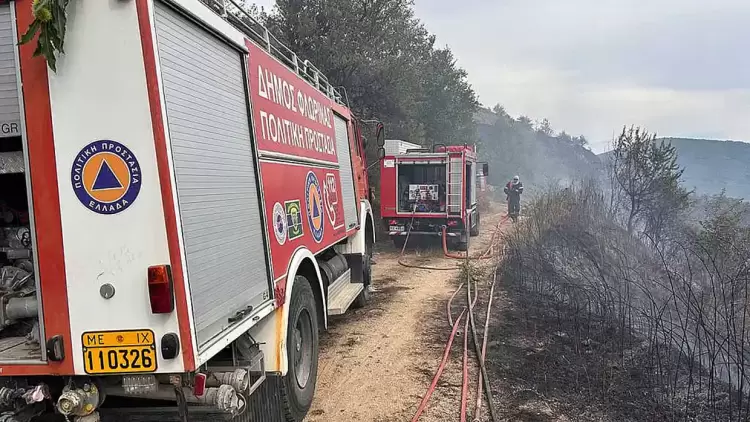 Η Πολιτική Προστασία Δήμου Φλώρινας συνέδραμε στην κατάσβεση πυρκαγιάς σε δασική έκταση της κοινότητας Αλώνων