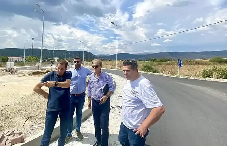 Στον υπό κατασκευή κόμβο του Βατερού Αμανατίδης Γκοβεδάρος