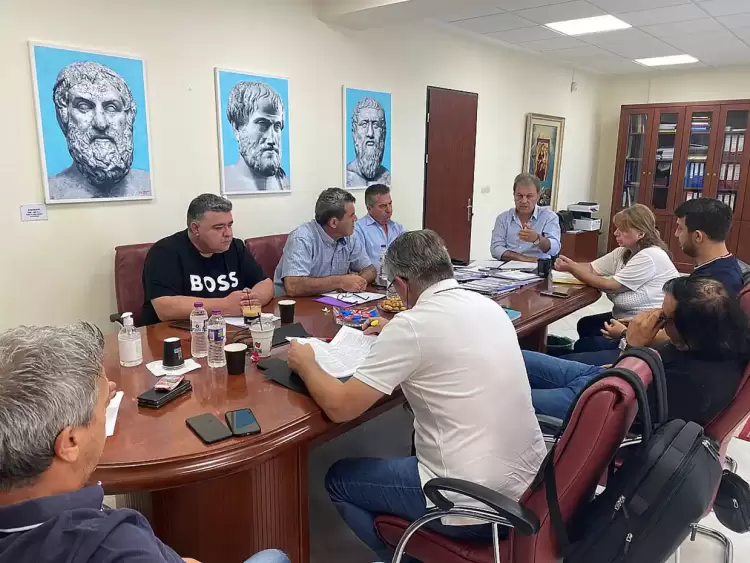 Σύσκεψη του Περιφερειάρχη Γιώργου Αμανατίδη με τα στελέχη του ΕΛΓΑ Δυτικής Μακεδονίας