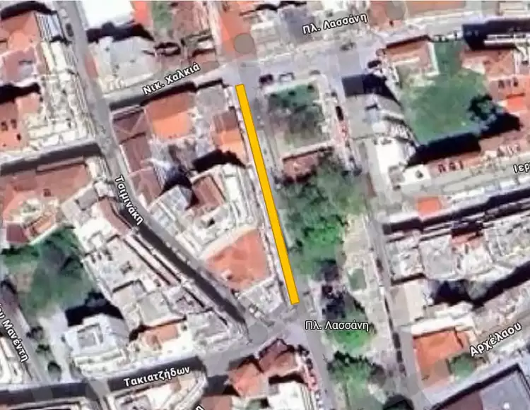 Ανάπλαση Πλατείας Λασσάνη: Πλακόστρωση από τη Δευτέρα 9 Σεπτεμβρίου επί της οδού Ερμού μεταξύ Ν. Χαλκιά (Κοντορούση) και Τακιατζήδων