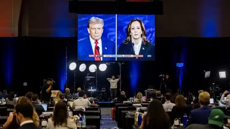 Η Χάρις έβαλε στην άμυνα τον Τραμπ στην πρώτη τους τηλεμαχία Η Χάρις έβαλε στην άμυνα τον Τραμπ στην πρώτη τους τηλεμαχία