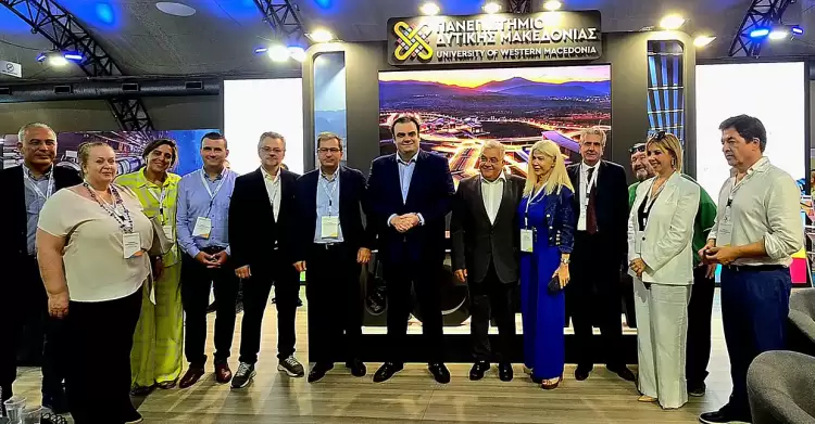 Δυναμική η παρουσία του Πανεπιστημίου Δυτικής Μακεδονίας στην 88η Διεθνή Έκθεση Θεσσαλονίκης.