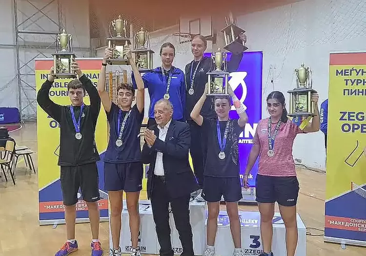 Έλαμψαν οι Σάρισες στο ΔΙΕΘΝΕΣ ΟΠΕΝ του  ΜΠΕΡΟΒΟ