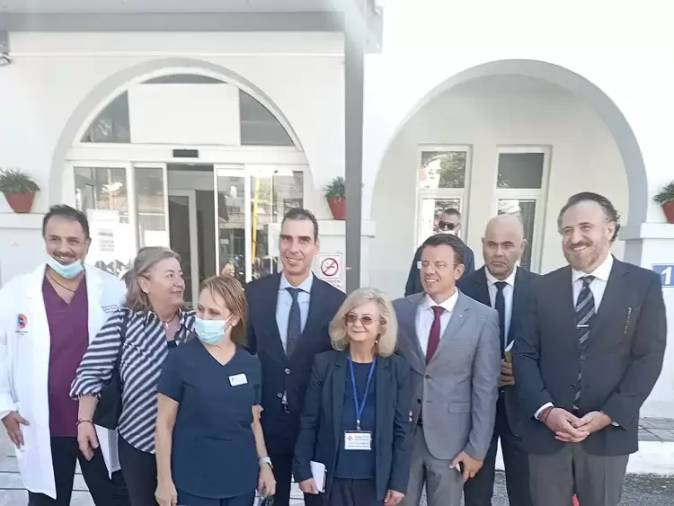 Επίσκεψη και ξενάγηση του υφυπουργού υγείας στο νοσοκομείο Κοζάνης