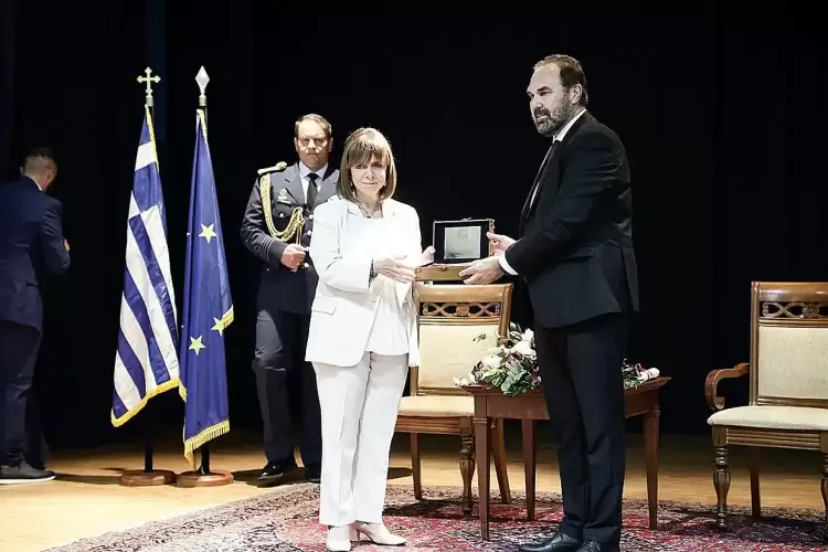 Επίτιμη δημότης Φλώρινας ανακηρύχθηκε η Κατερίνα Σακελλαροπούλου