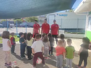 Ευχαριστήρια επιστολή του 9ου Νηπιαγωγείου Κοζάνης προς Fc Kozani