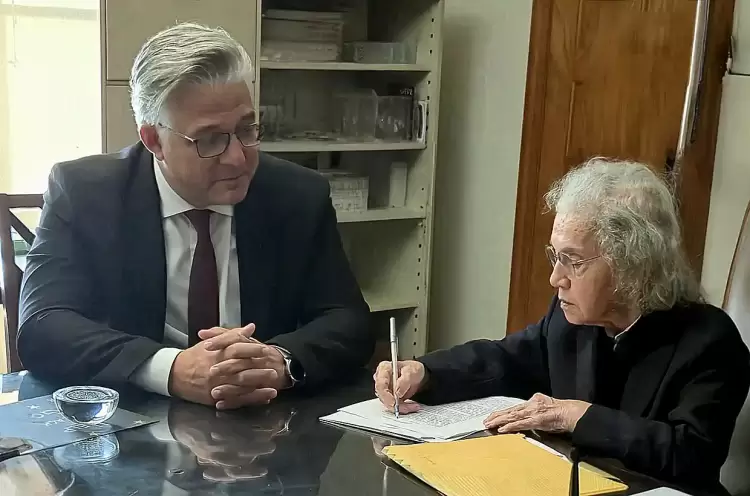 Η Μαριάνθη Γκιουλέ συνεχίζει την παράδοση των μεγάλων δωρητών στη Σιάτιστα