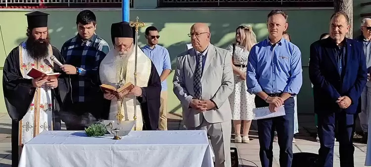 Στους Αγιασμούς των Σχολείων ο Δήμαρχος Γρεβενών