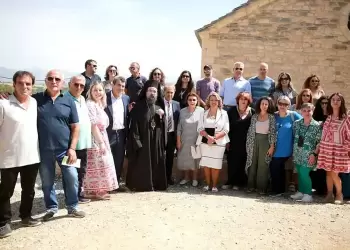 Θυρανοίξια στήν Ἱερά Μονῆ Ταξιαρχῶν Τσούκας καὶ ἐπίσημη παράδοση τοῦ ἔργου, παρουσία τῆς Ὑπουργοῦ Πολιτισμοῦ κ. Λίνας Μενδώνη 