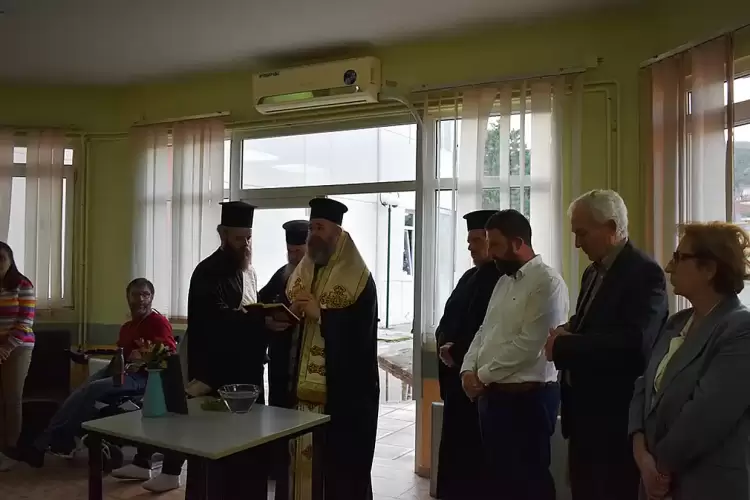 Αγιασμός στο ΚΔΑΠμεΑ του Δήμου Φλώρινας Αγιασμός στο ΚΔΑΠμεΑ του Δήμου Φλώρινας