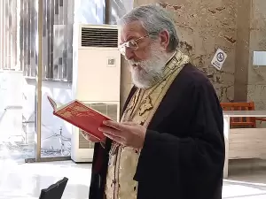 Αγιασμός στα δικαστήρια Κοζάνης 