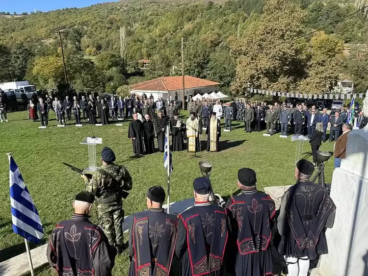 Ἀρχιερατικὸ Συλλείτουργο καὶ Μνημόσυνο για τον Παῦλο Μελᾶ στὸν τόπο τῆς θυσίας του (13 Ὀκτωβρίου 1904 – 2024) Ἀρχιερατικὸ Συλλείτουργο καὶ Μνημόσυνο για τον Παῦλο Μελᾶ στὸν τόπο τῆς θυσίας του (13 Ὀκτωβρίου 1904 – 2024)