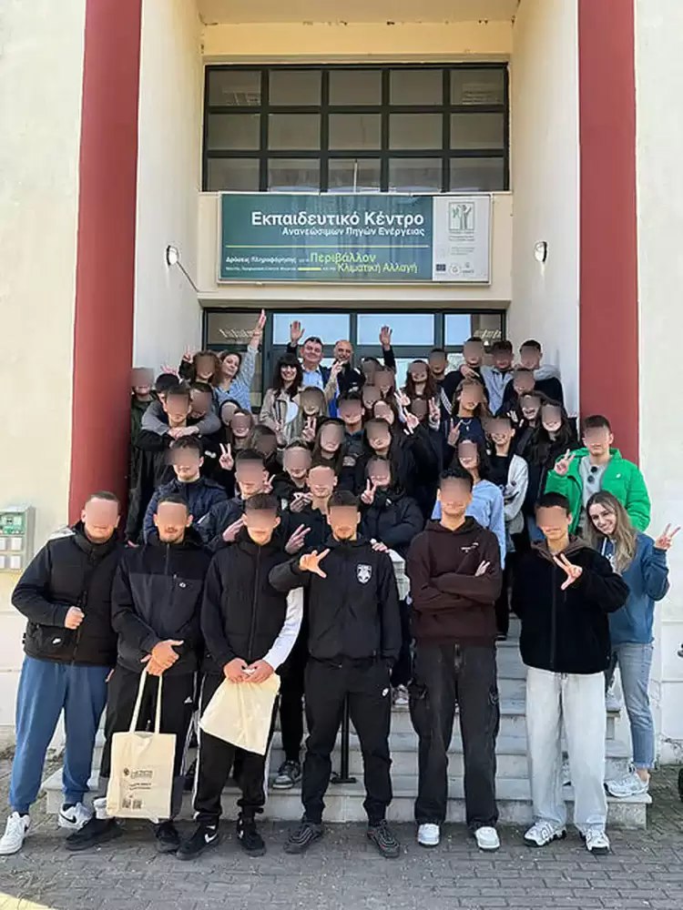 Εκπαιδευτική Επίσκεψη του 2ου ΓΕΛ Πτολεμαΐδας στο Εκπαιδευτικό Κέντρο ΑΠΕ στον Φιλώτα