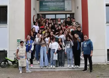 Επίσκεψη του Γενικού Λυκείου Σερβίων  Κοζάνης στο Εκπαιδευτικό Κέντρο ΑΠΕ στον Φιλώτα