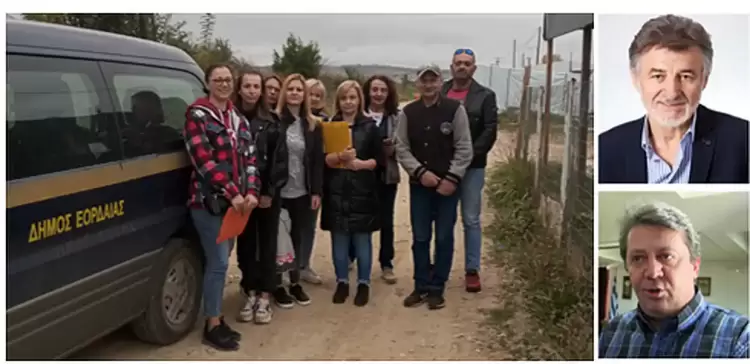 Καταγραφή παραπηγμάτων και πληθυσμού Ρομά στο καταυλισμό της Πτολεμαΐδας