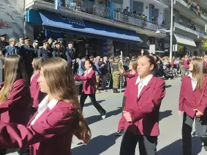 Κοζάνη: Η Παρέλαση στην οδό Παύλου Μελά για την Εθνική Επέτειο της 28ης Οκτωβρίου 1940