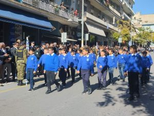 Κοζάνη: Η Παρέλαση στην οδό Παύλου Μελά για την Εθνική Επέτειο της 28ης Οκτωβρίου 1940