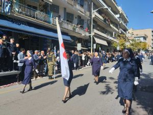 Κοζάνη: Η Παρέλαση στην οδό Παύλου Μελά για την Εθνική Επέτειο της 28ης Οκτωβρίου 1940