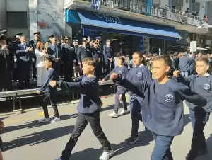 Κοζάνη: Η Παρέλαση στην οδό Παύλου Μελά για την Εθνική Επέτειο της 28ης Οκτωβρίου 1940