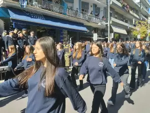 Κοζάνη: Η Παρέλαση στην οδό Παύλου Μελά για την Εθνική Επέτειο της 28ης Οκτωβρίου 1940