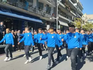 Κοζάνη: Η Παρέλαση στην οδό Παύλου Μελά για την Εθνική Επέτειο της 28ης Οκτωβρίου 1940