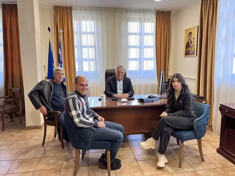 Κύκλος επισκέψεων του Γιώργου Παντελίδη με τους δημάρχους της περιοχής μας