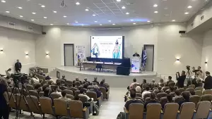 Ο Νίκος Παπαθανάσης στην Κοζάνη:  ‘Ένα μεγάλο όπλο της ΔΜ είναι το πανεπιστήμιο, για αυτό είμαστε σήμερα εδώ”,