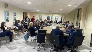 Ο Νίκος Παπαθανάσης στην Κοζάνη:  ‘Ένα μεγάλο όπλο της ΔΜ είναι το πανεπιστήμιο, για αυτό είμαστε σήμερα εδώ”,