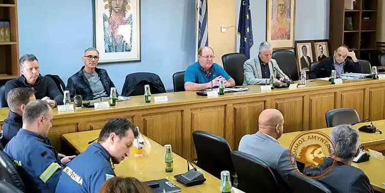 Σύσκεψη Τοπικού Επιχειρησιακού Συντονιστικού Οργάνου Πολιτικής Προστασίας Δήμου Αμυνταίου