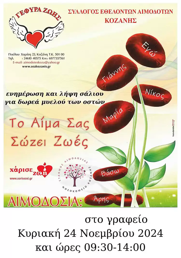 37η Αιμοδοσία στο γραφείο (πρωινή)