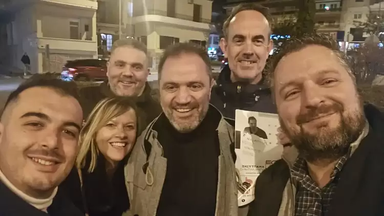 Σε καταστήματα εστίασης και επιχειρήσεις του Τμήματος Υπηρεσιών στην Κοζάνη ο Γιάννης Μητλιάγκας και υποψηφίοι του συνδυασμού «Ανάπτυξης Επιμελητήριο»